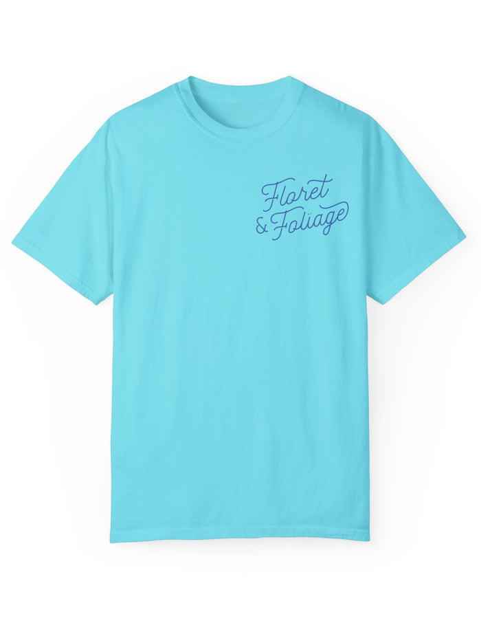 Enjoy the Little Things - Blue Floret + Foliage