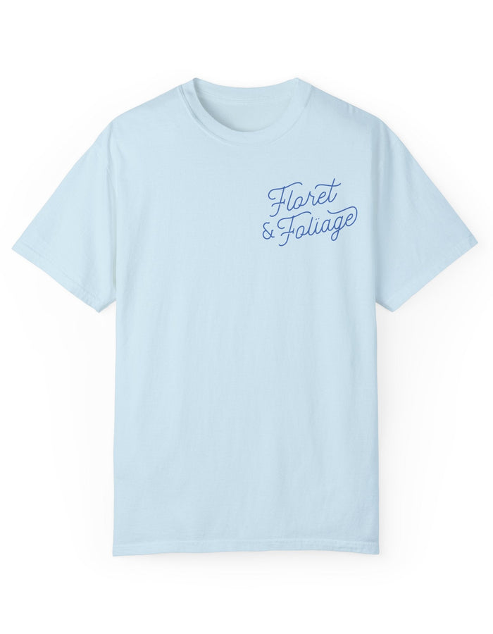 Enjoy the Little Things - Blue Floret + Foliage