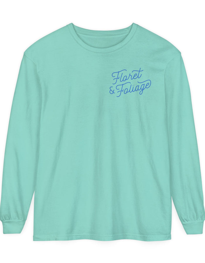 Enjoy the Little Things Long Sleeve T-Shirt  Floret + Foliage