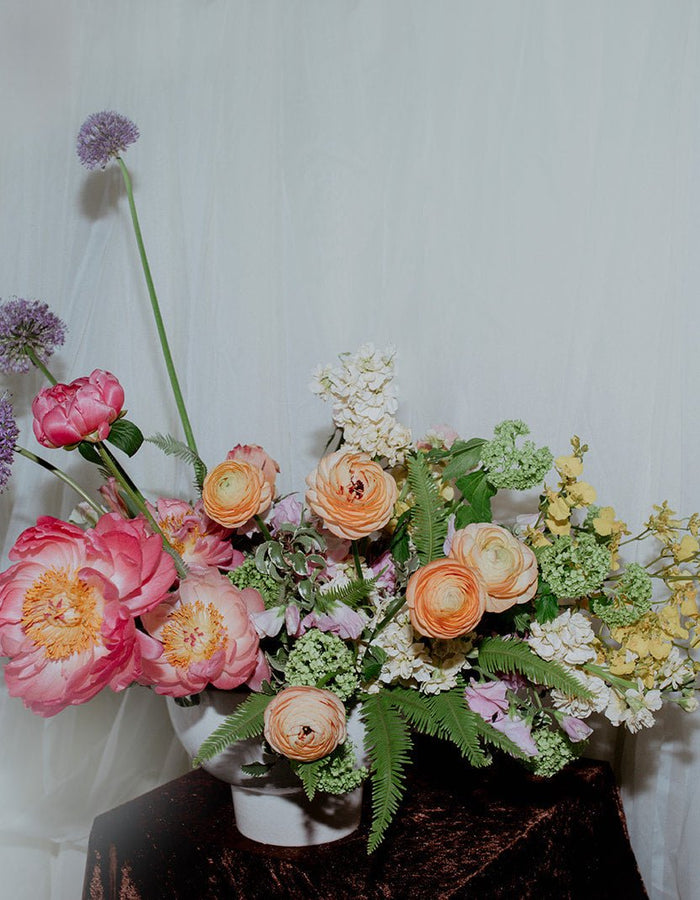 Largest Compote Mother's Day Flowers - Floret + Foliage Flower delivery in Fargo, North Dakota
