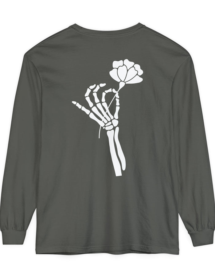 Skeleton Long Sleeve T-Shirt Floret + Foliage