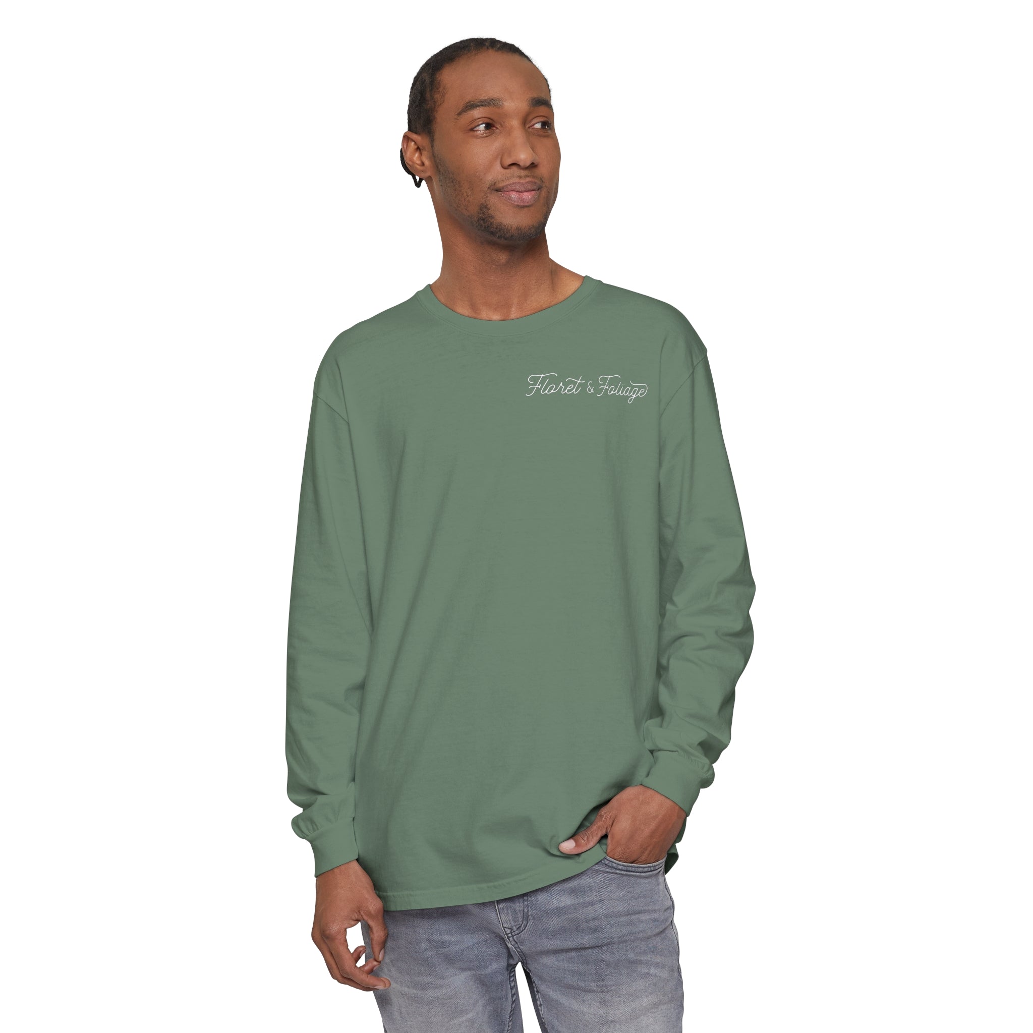 Skeleton Long Sleeve T-Shirt Floret + Foliage