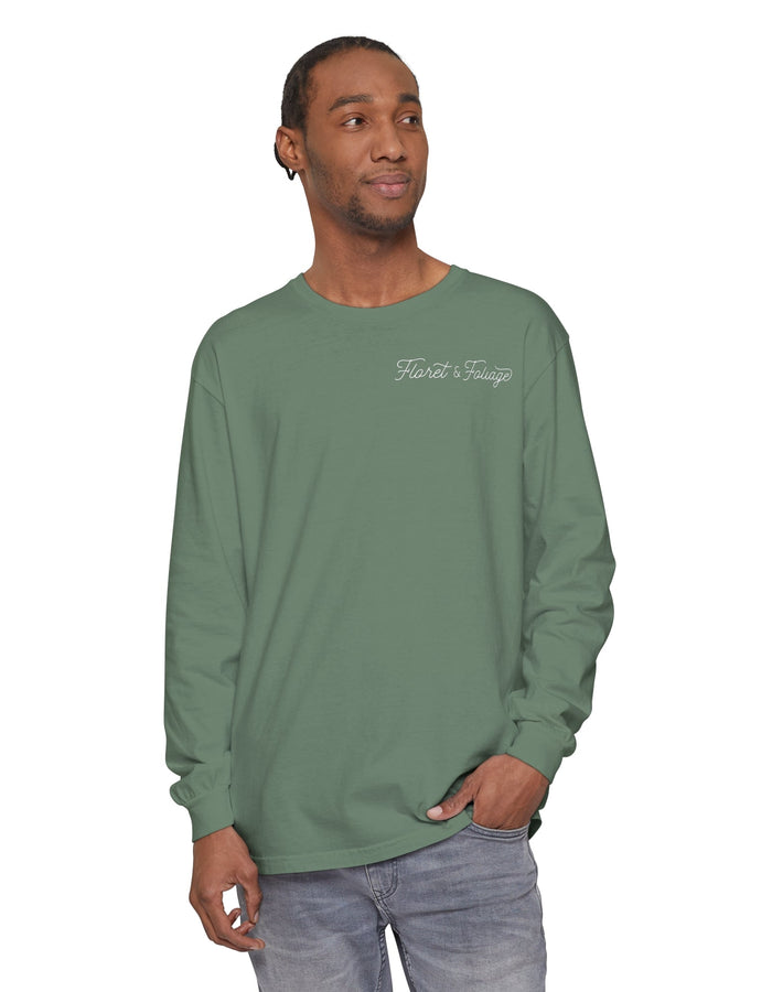 Skeleton Long Sleeve T-Shirt Floret + Foliage