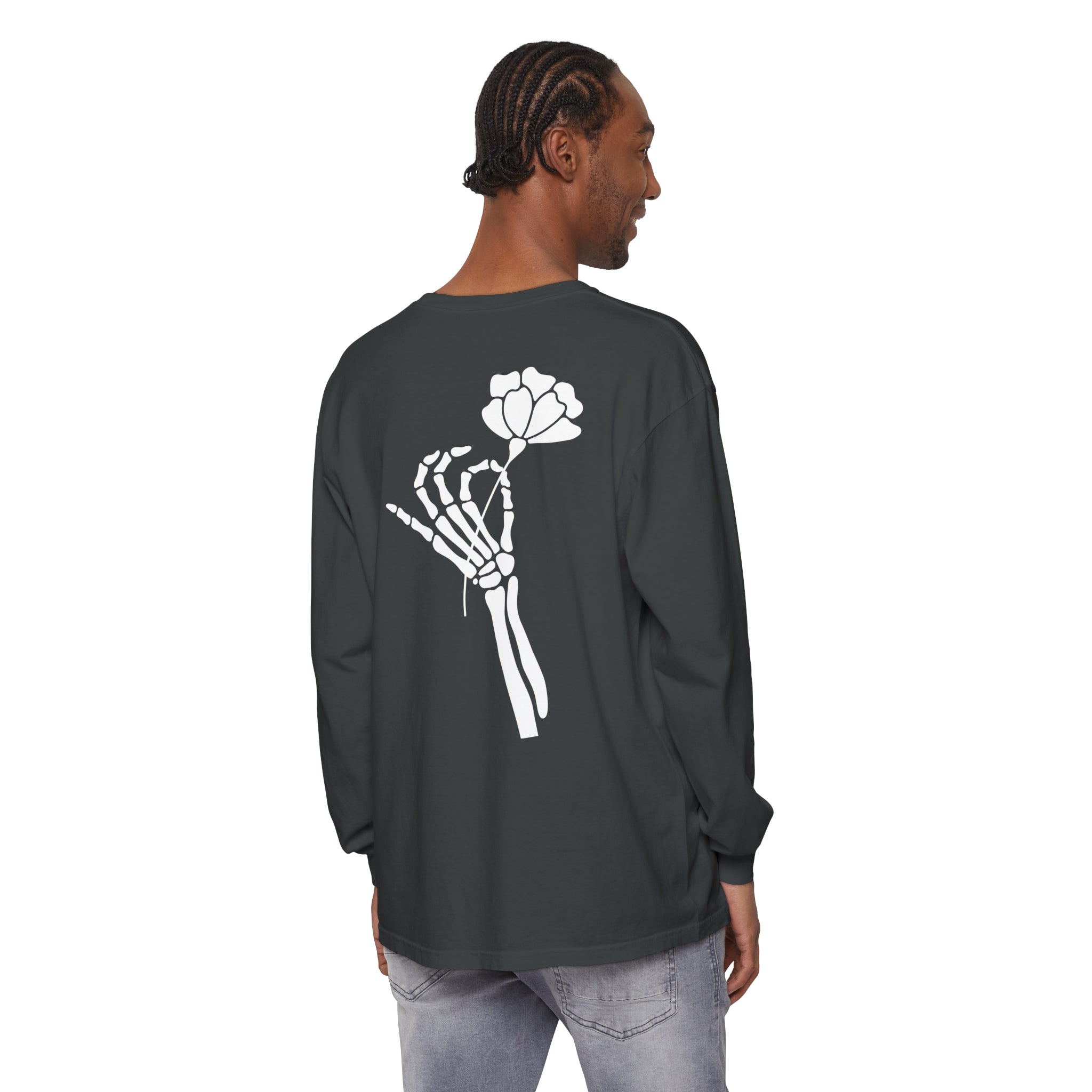 Skeleton Long Sleeve T-Shirt Floret + Foliage