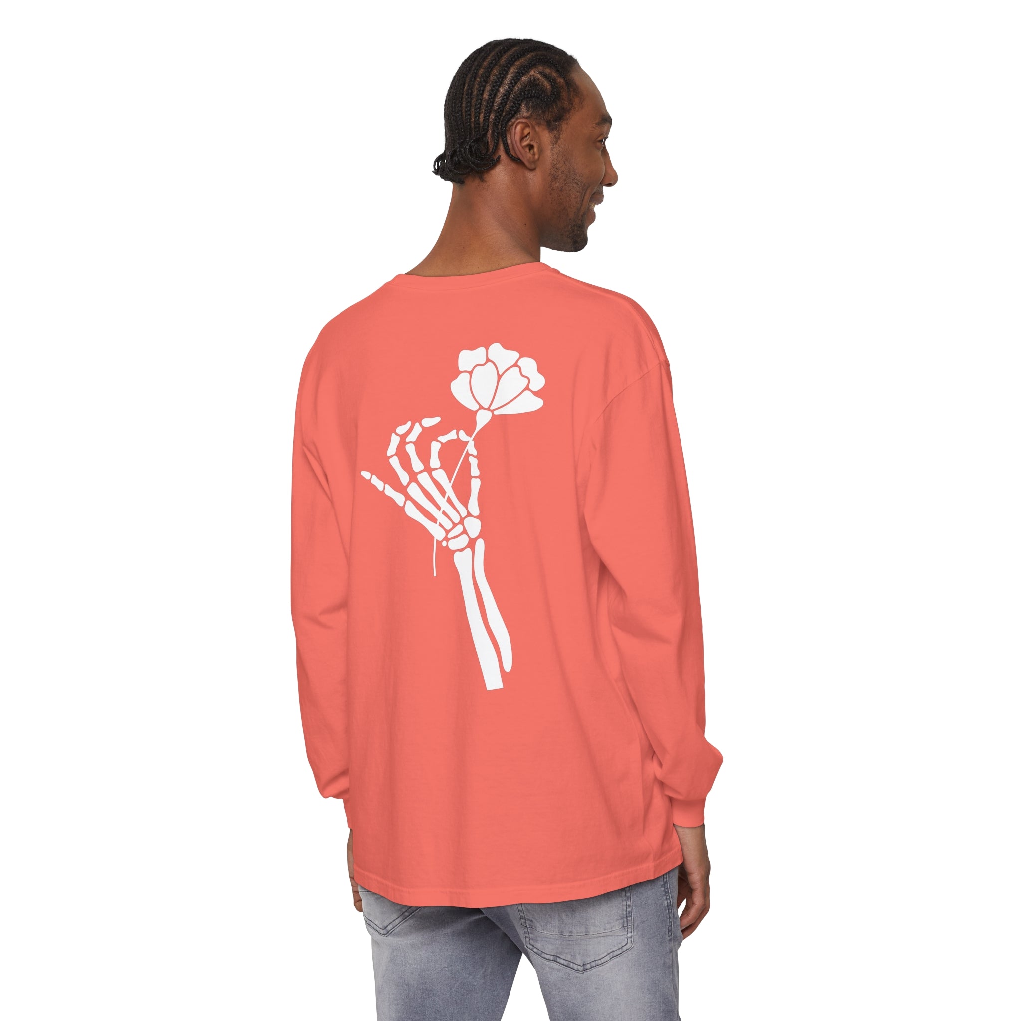 Skeleton Long Sleeve T-Shirt Floret + Foliage