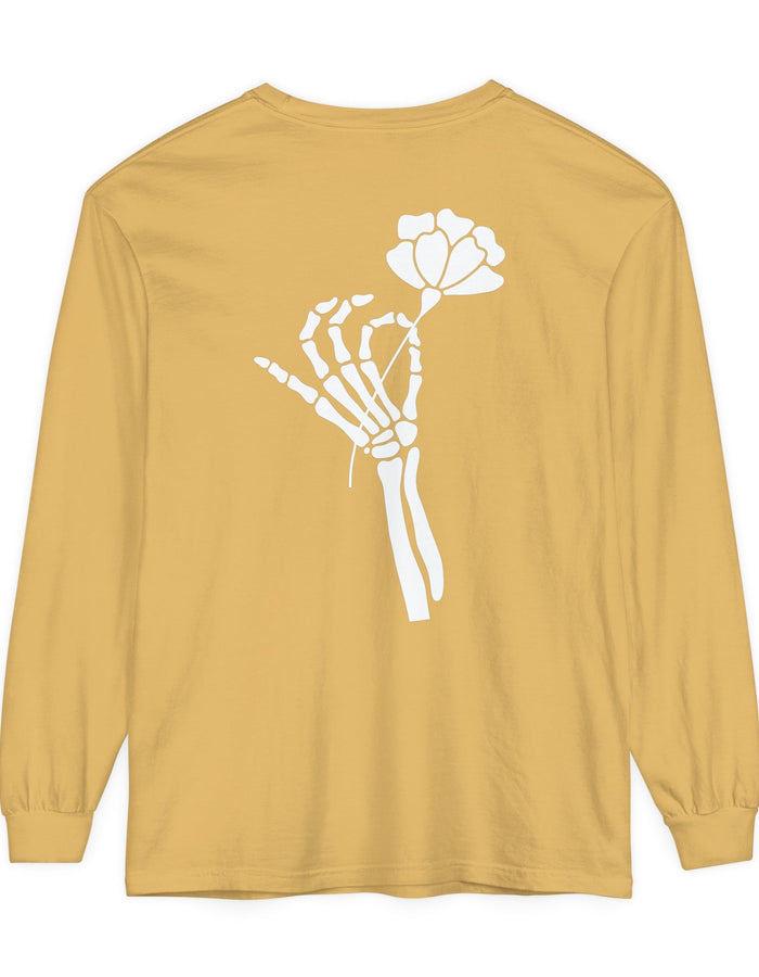 Skeleton Long Sleeve T-Shirt Floret + Foliage