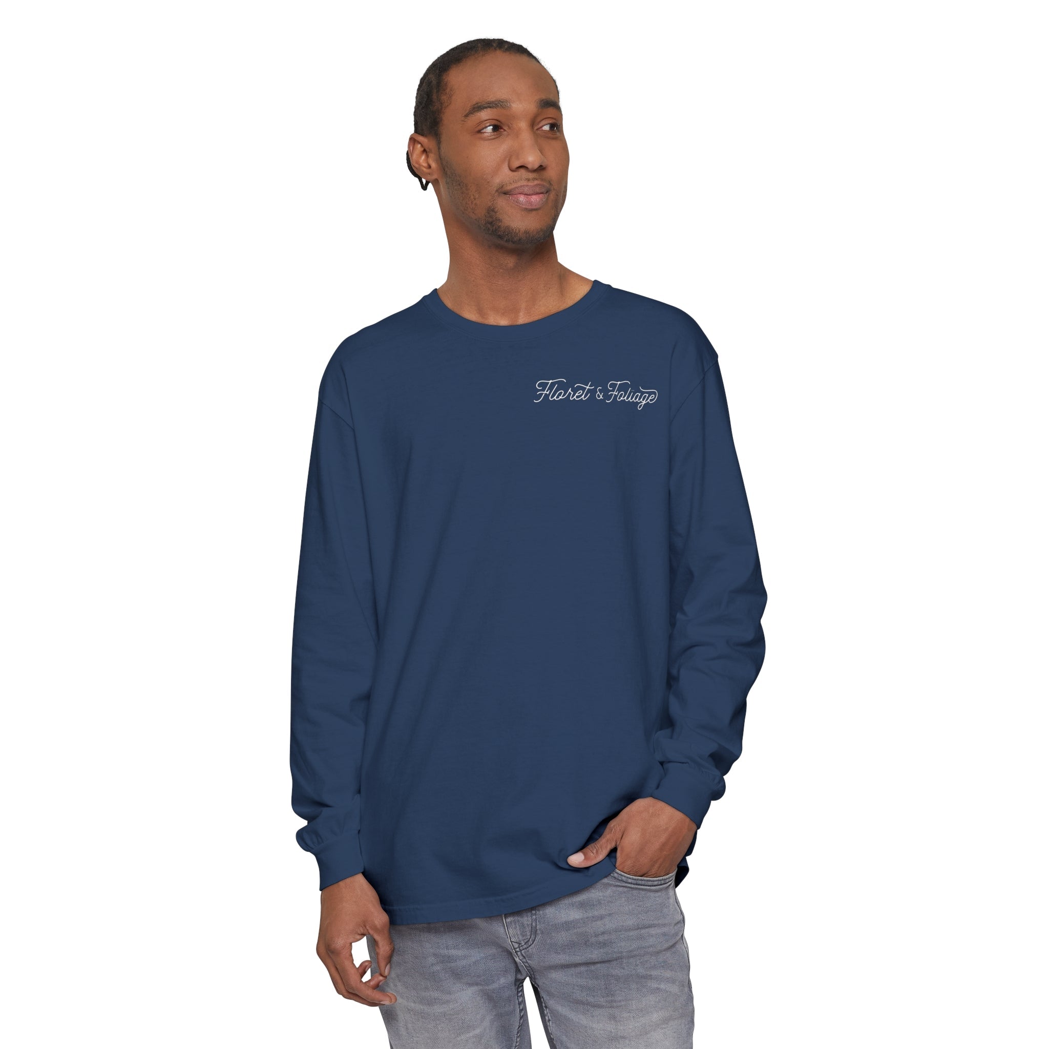 Skeleton Long Sleeve T-Shirt Floret + Foliage