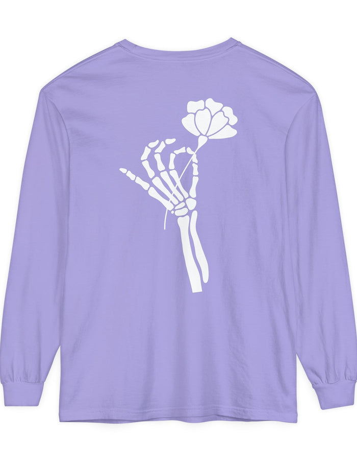 Skeleton Long Sleeve T-Shirt Floret + Foliage