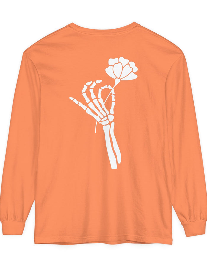 Skeleton Long Sleeve T-Shirt Floret + Foliage