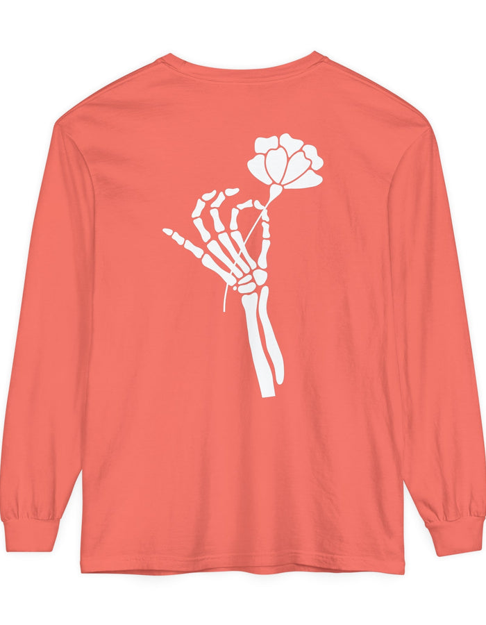 Skeleton Long Sleeve T-Shirt Floret + Foliage