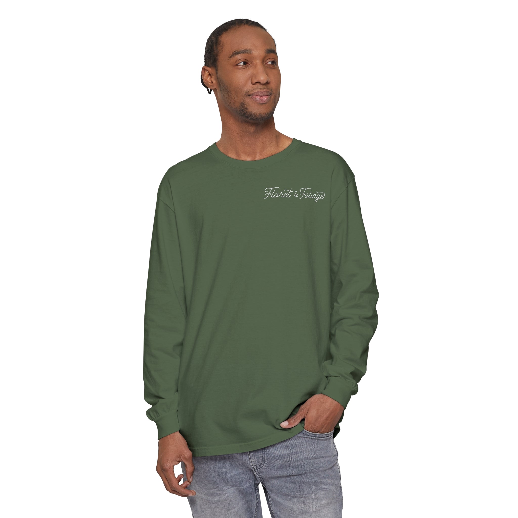 Skeleton Long Sleeve T-Shirt Floret + Foliage