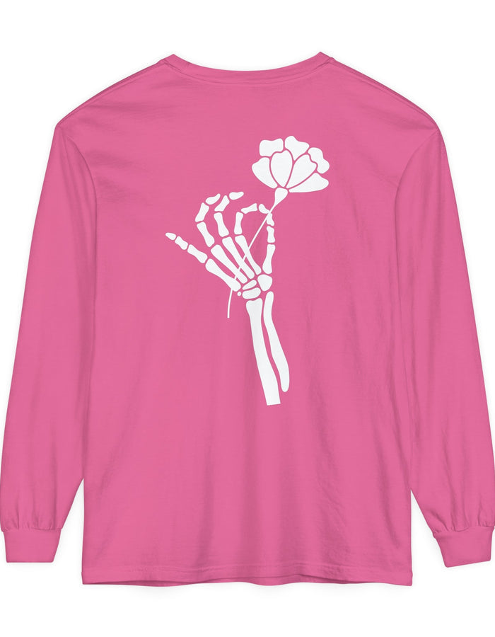 Skeleton Long Sleeve T-Shirt Floret + Foliage