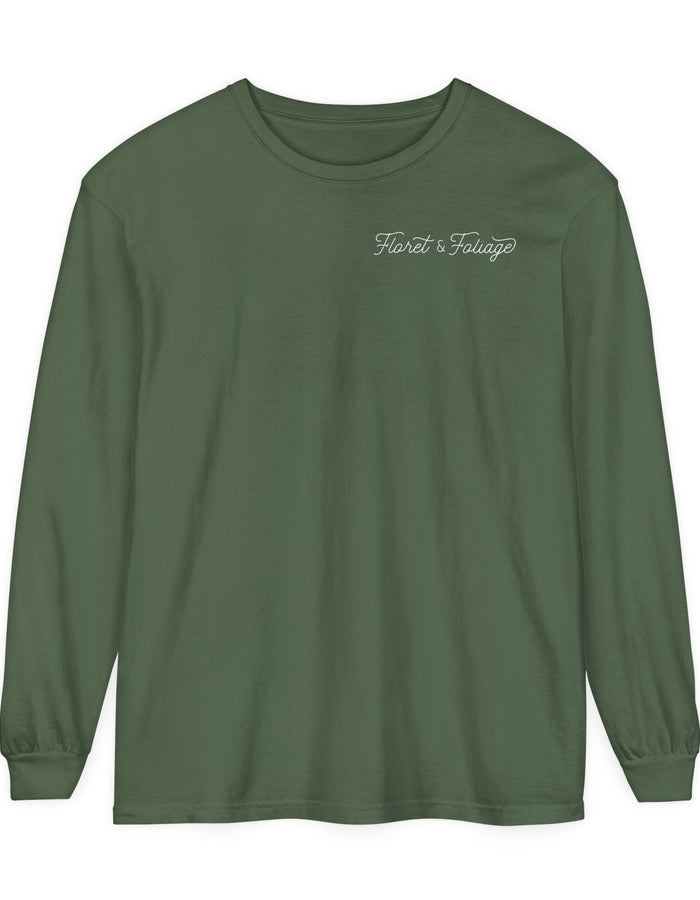 Skeleton Long Sleeve T-Shirt Floret + Foliage