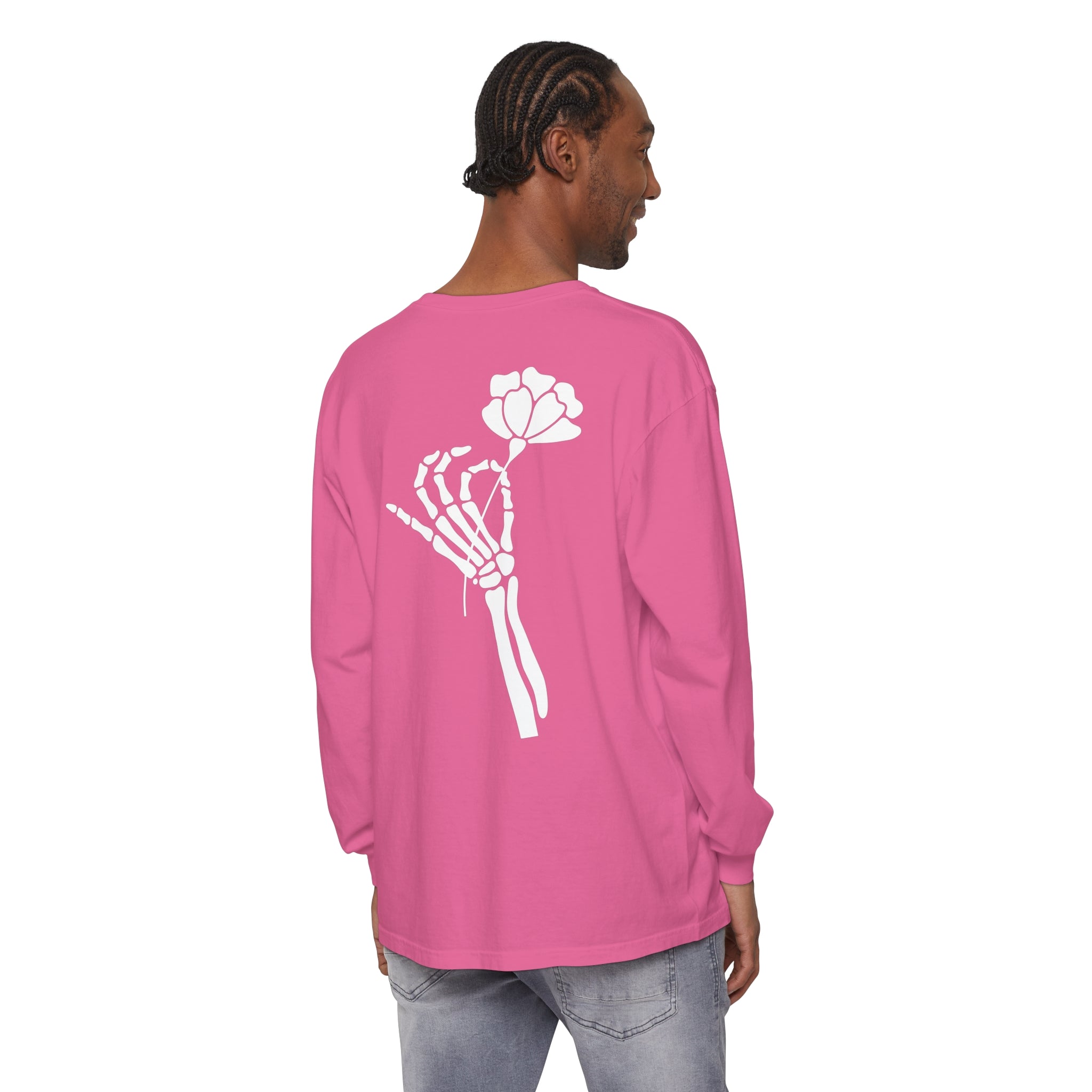 Skeleton Long Sleeve T-Shirt Floret + Foliage