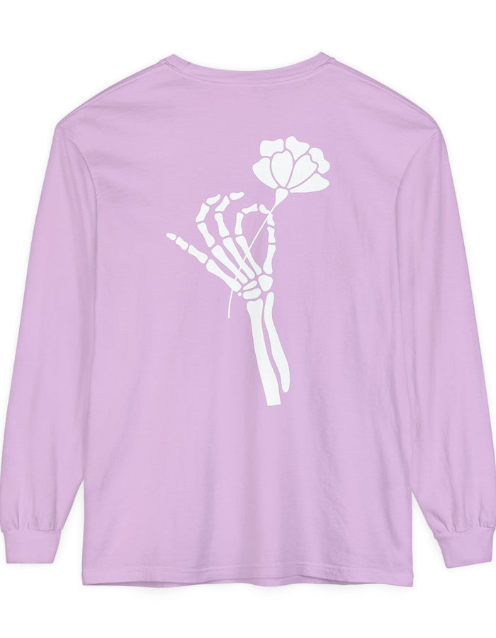 Skeleton Long Sleeve T-Shirt Floret + Foliage