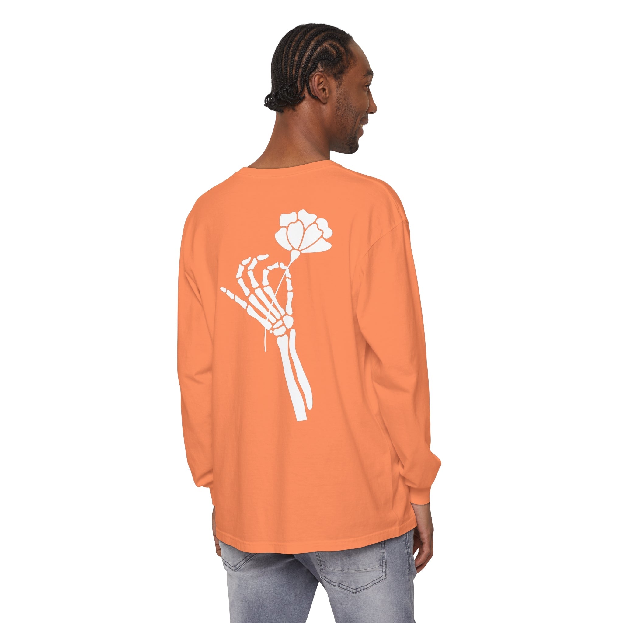 Skeleton Long Sleeve T-Shirt Floret + Foliage