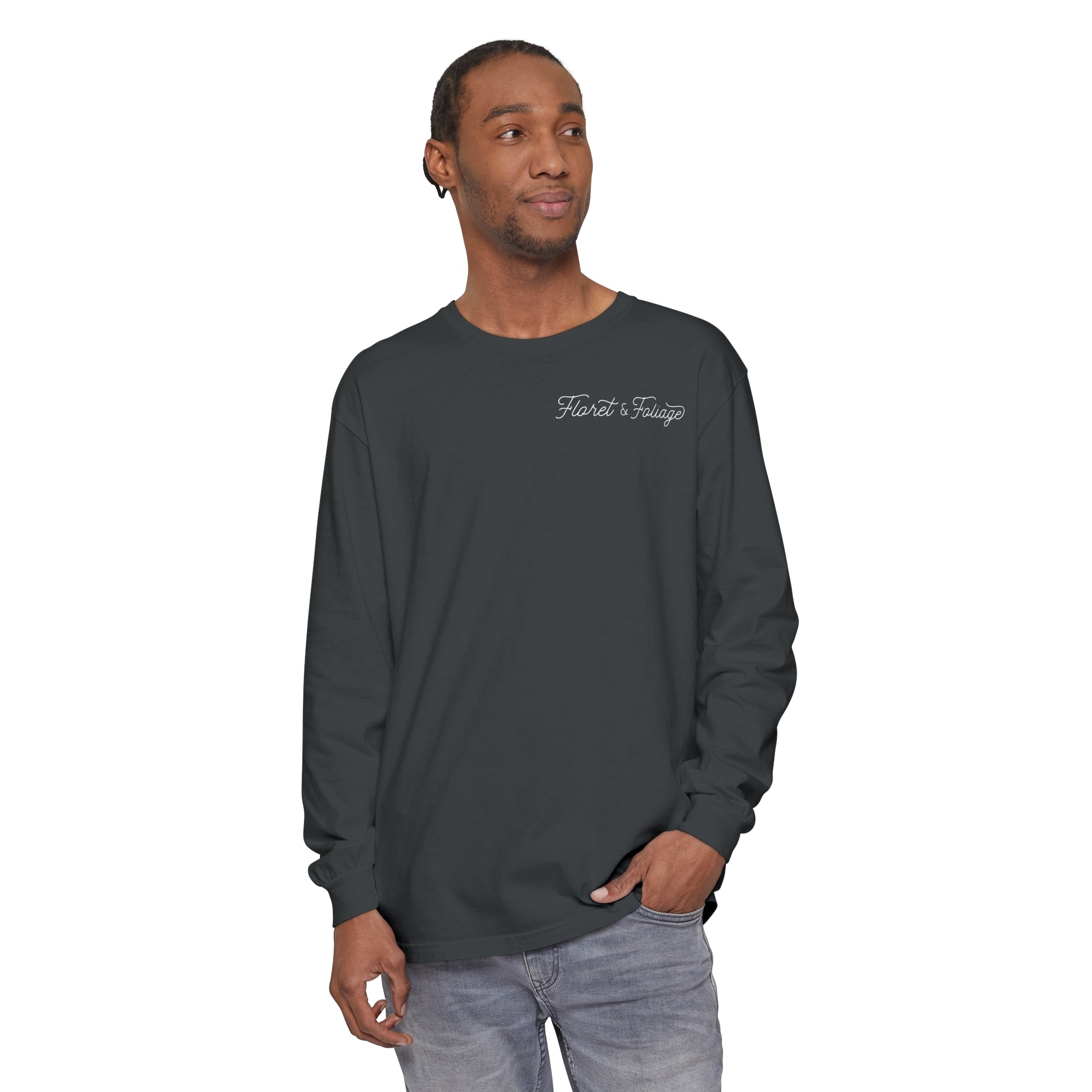 Skeleton Long Sleeve T-Shirt Floret + Foliage
