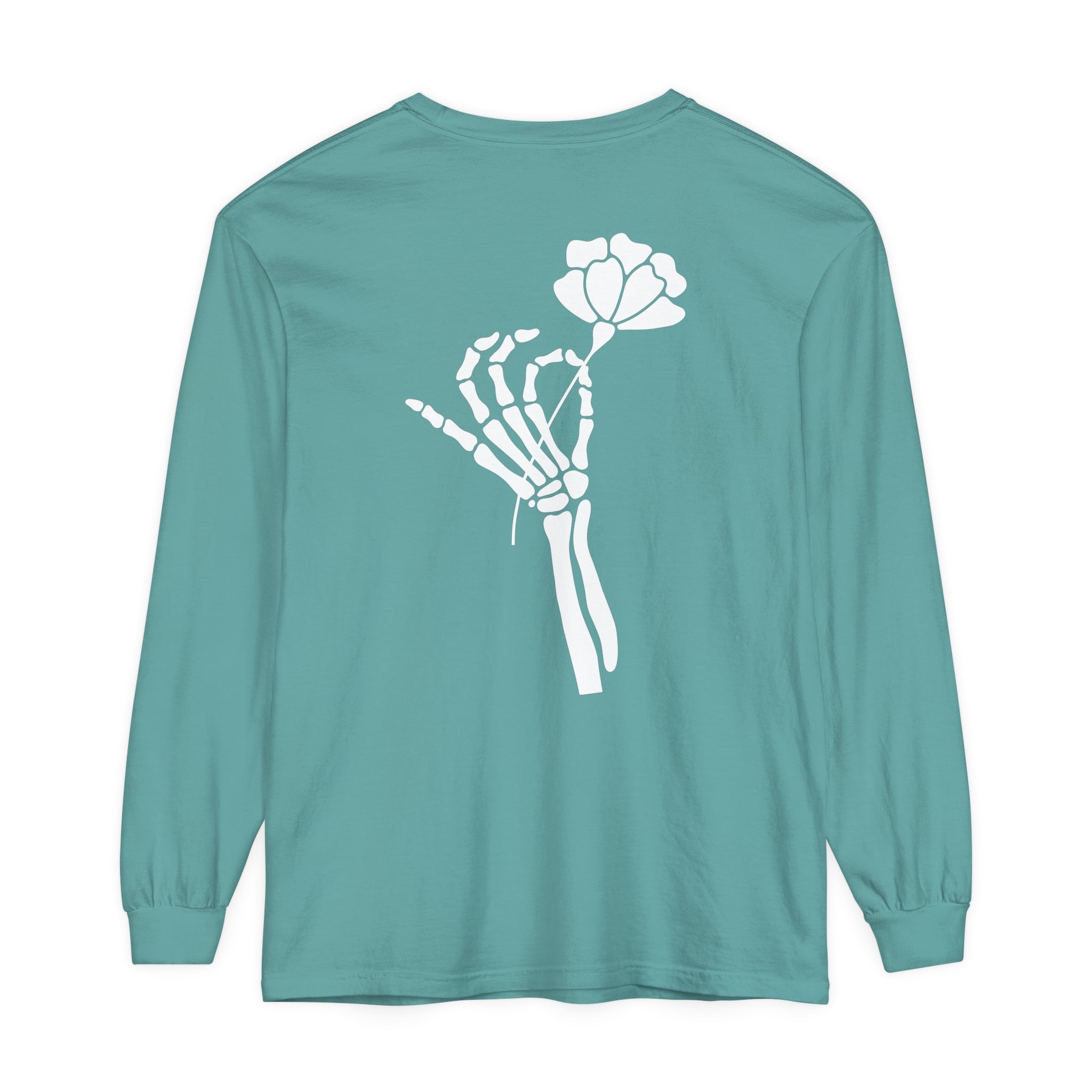 Skeleton Long Sleeve T-Shirt Floret + Foliage