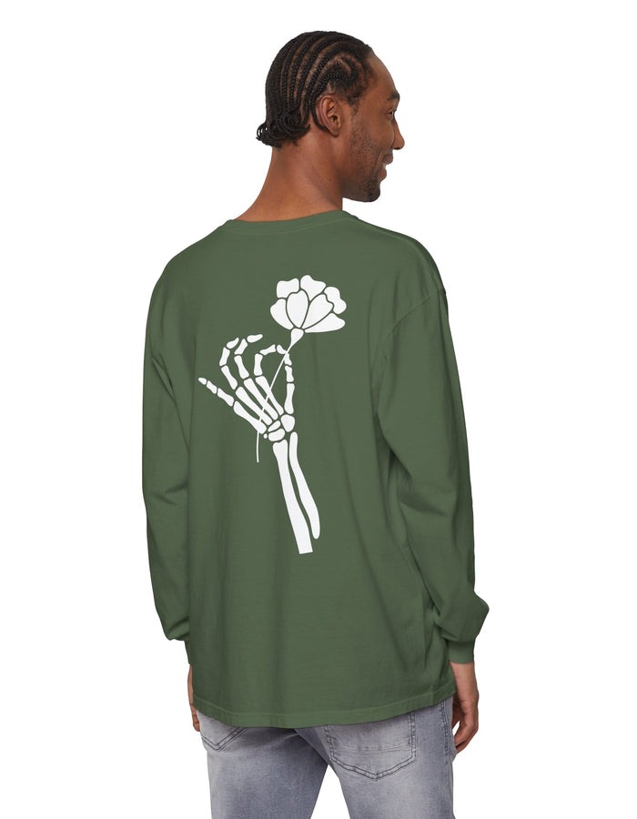 Skeleton Long Sleeve T-Shirt Floret + Foliage