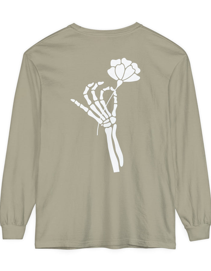 Skeleton Long Sleeve T-Shirt Floret + Foliage