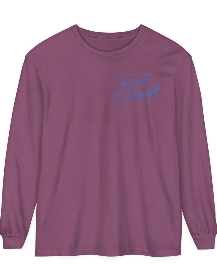 Today is a Good Day Long Sleeve T-Shirt Floret + Foliage