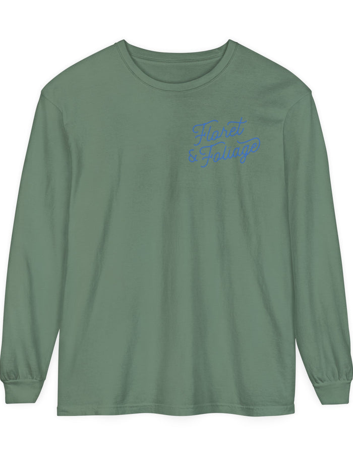 Today is a Good Day Long Sleeve T-Shirt Floret + Foliage