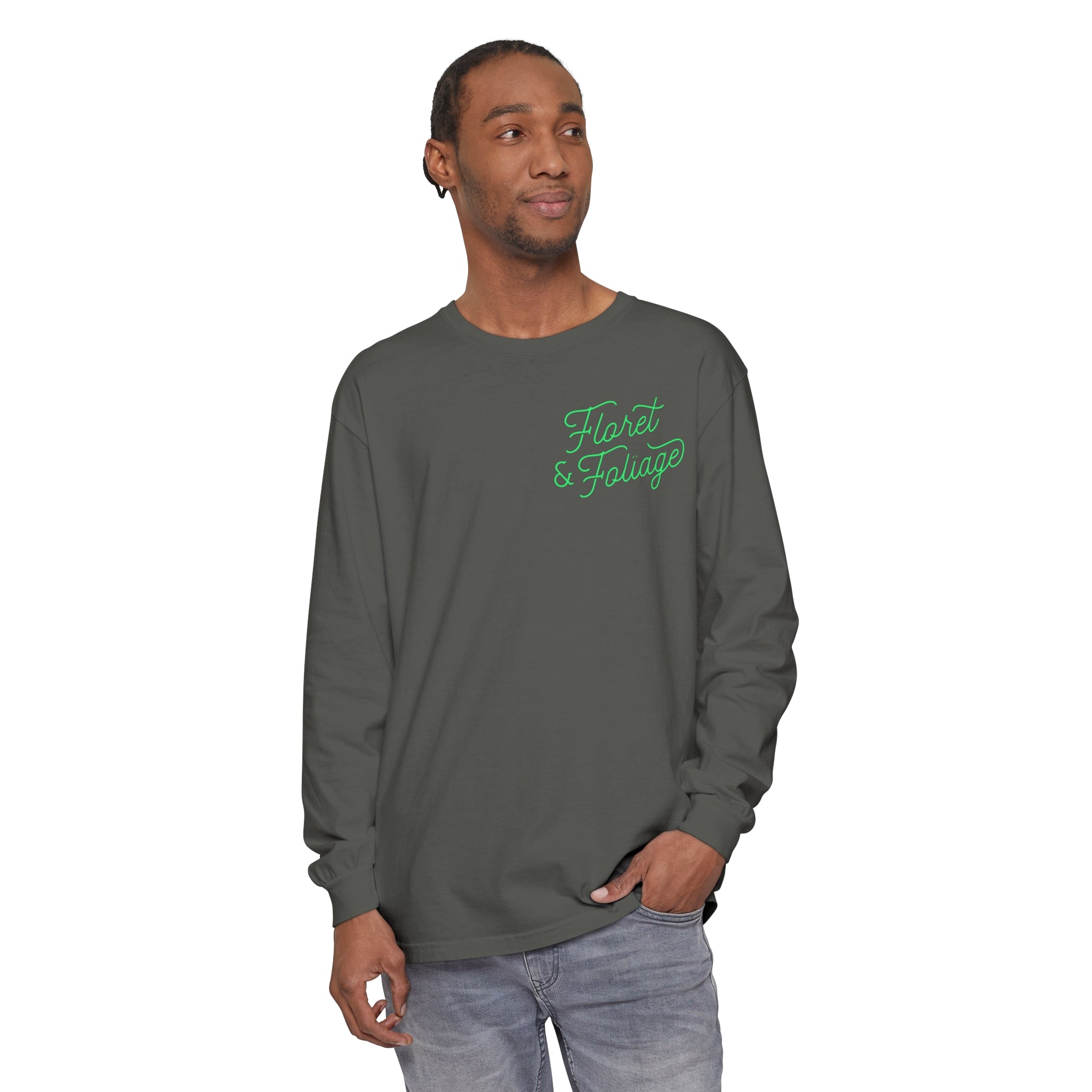 You Deserve Flowers Long Sleeve T-Shirt - Floret + Foliage Flower delivery in Fargo, North Dakota