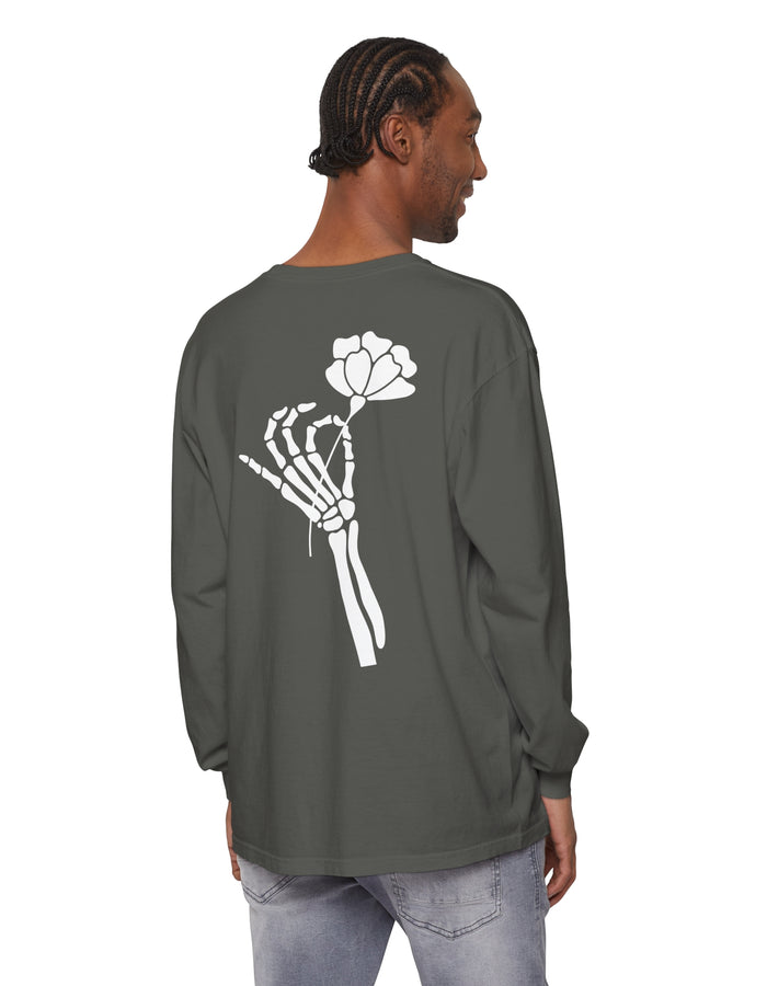 Skeleton Long Sleeve T-Shirt - Floret + Foliage Flower delivery in Fargo, North Dakota