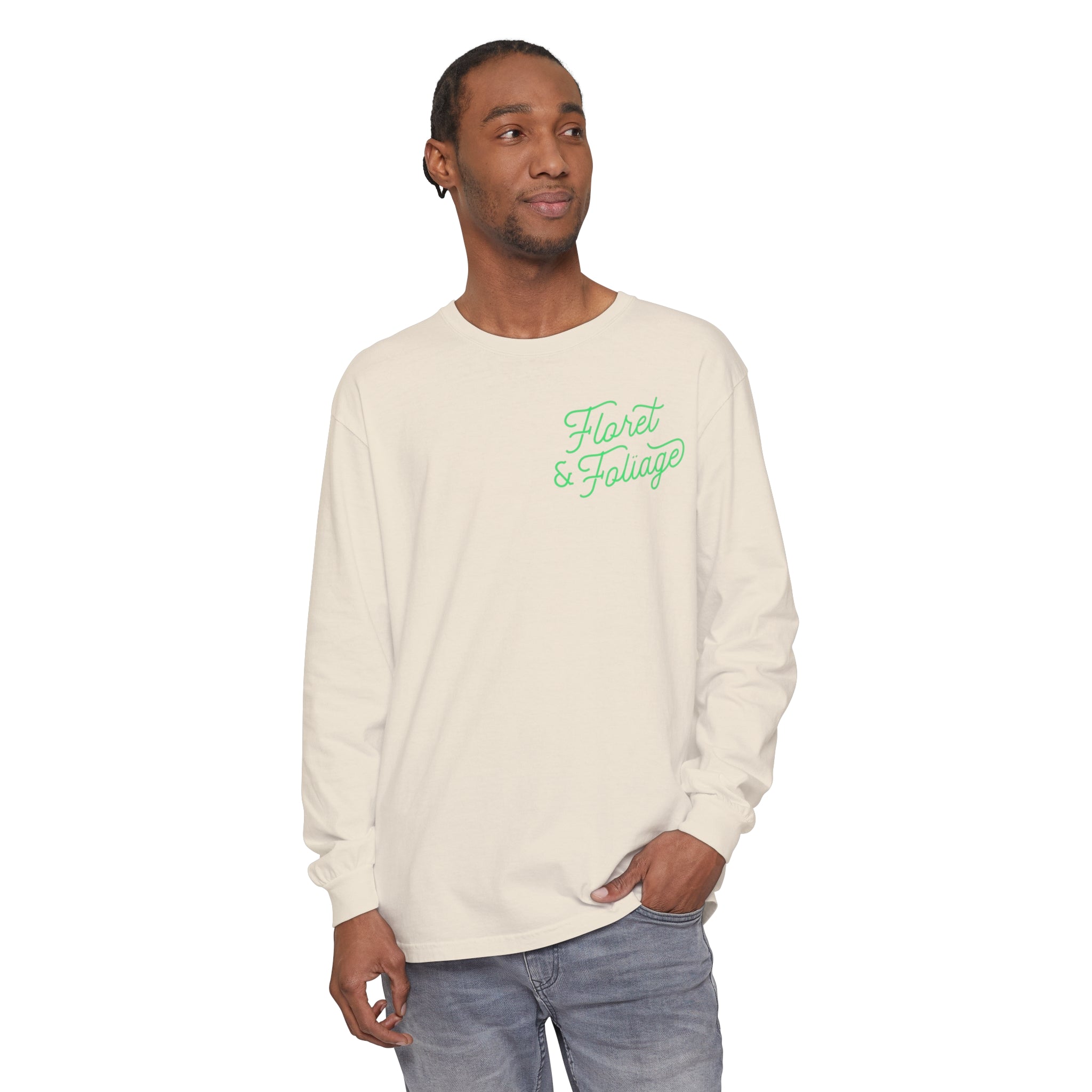 You Deserve Flowers Long Sleeve T-Shirt - Floret + Foliage Flower delivery in Fargo, North Dakota