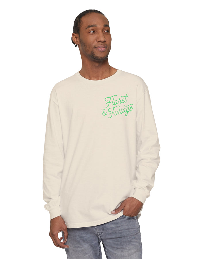 You Deserve Flowers Long Sleeve T-Shirt - Floret + Foliage Flower delivery in Fargo, North Dakota