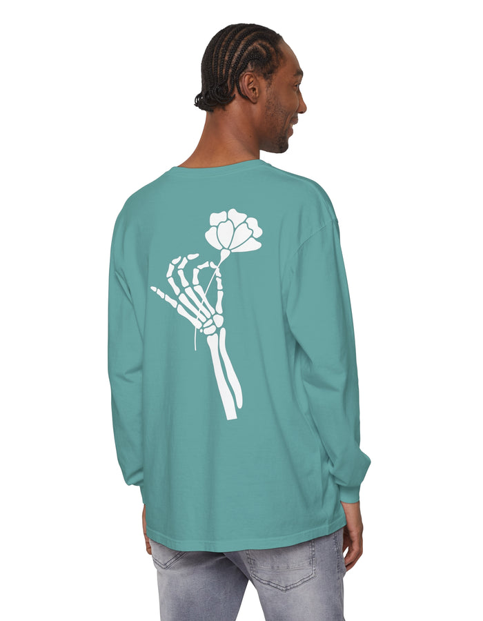 Skeleton Long Sleeve T - Shirt - Floret + Foliage Flower delivery in Fargo, North Dakota