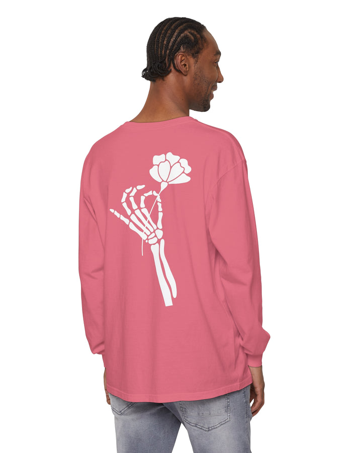 Skeleton Long Sleeve T-Shirt - Floret + Foliage Flower delivery in Fargo, North Dakota