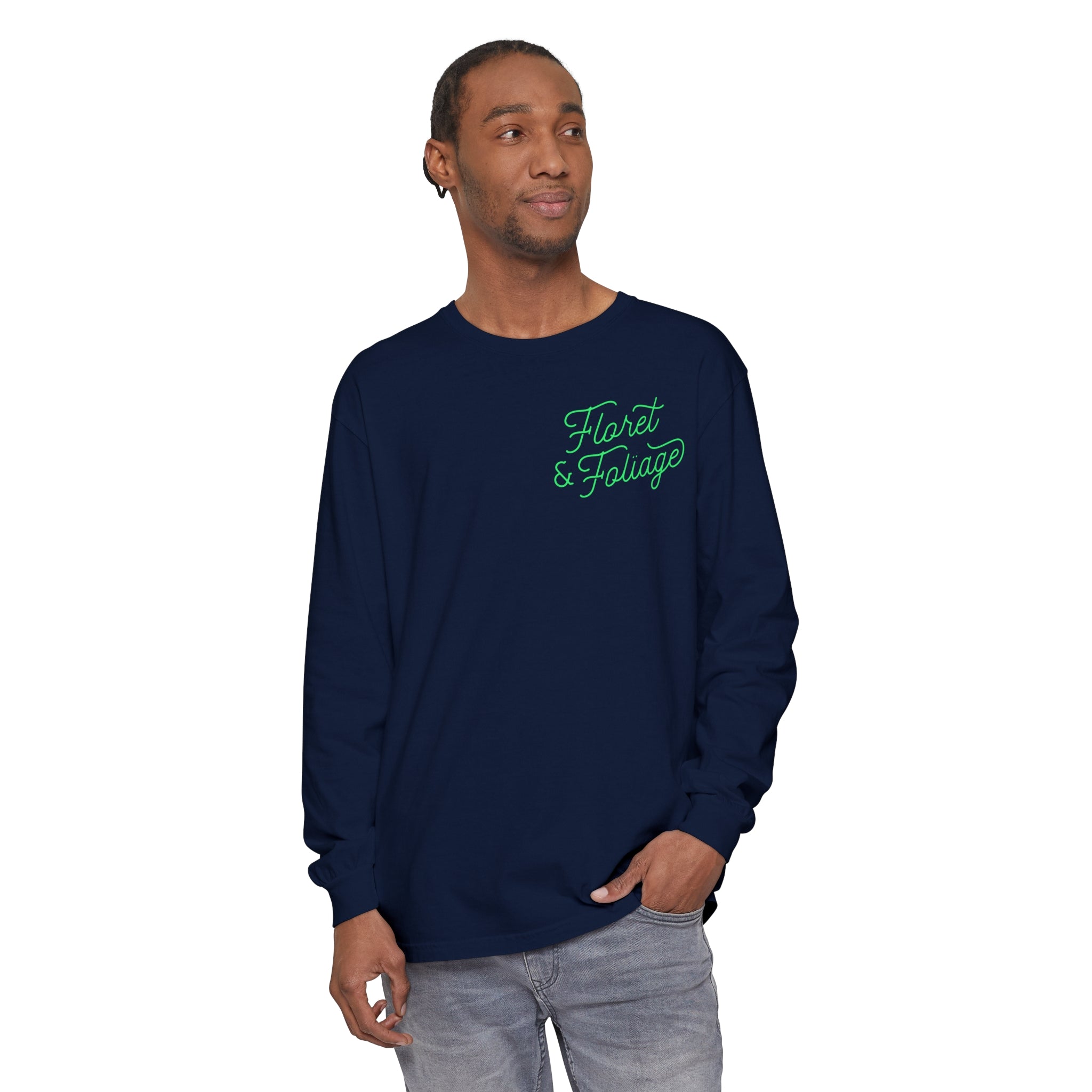 You Deserve Flowers Long Sleeve T-Shirt - Floret + Foliage Flower delivery in Fargo, North Dakota