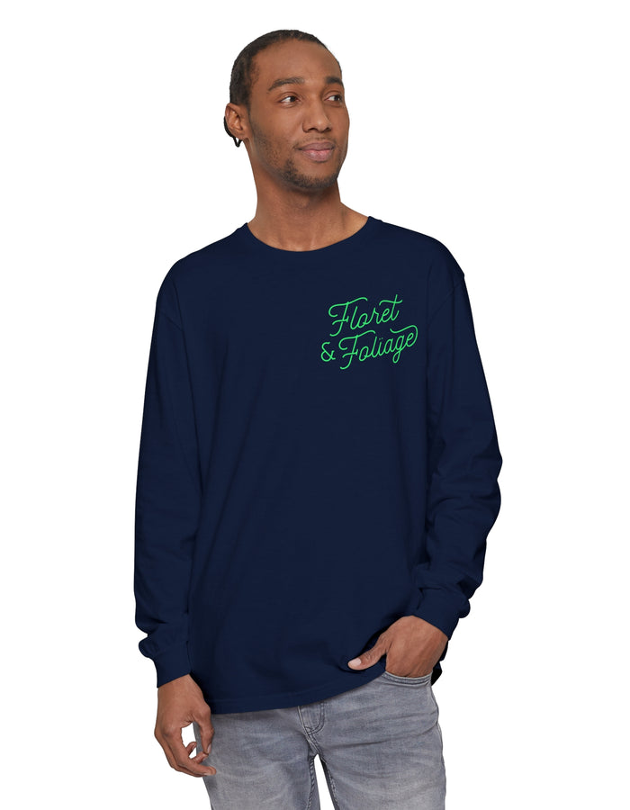 You Deserve Flowers Long Sleeve T-Shirt - Floret + Foliage Flower delivery in Fargo, North Dakota