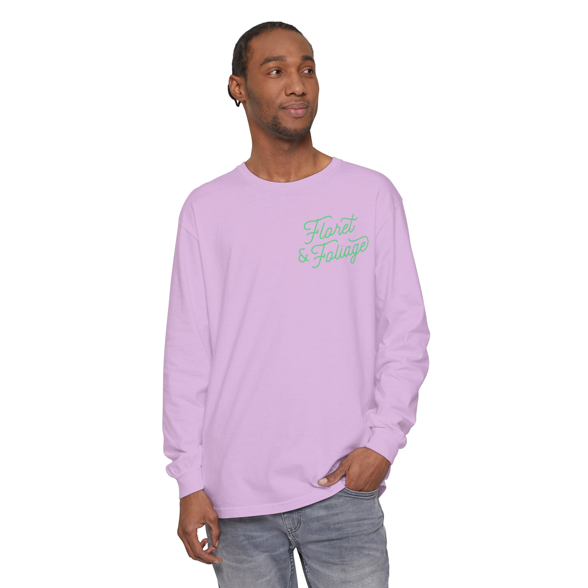 You Deserve Flowers Long Sleeve T-Shirt - Floret + Foliage Flower delivery in Fargo, North Dakota