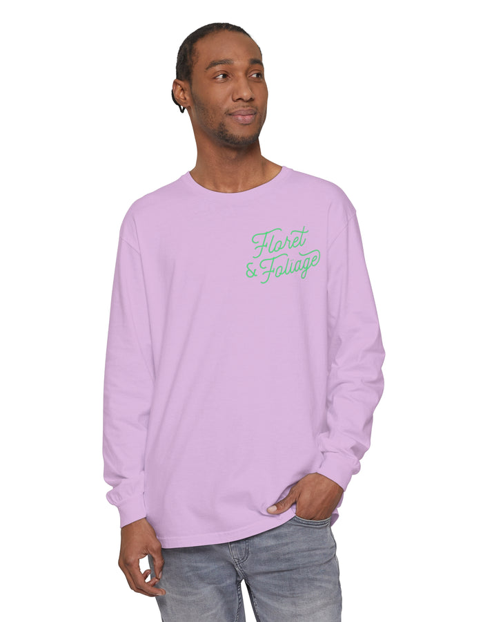 You Deserve Flowers Long Sleeve T-Shirt - Floret + Foliage Flower delivery in Fargo, North Dakota