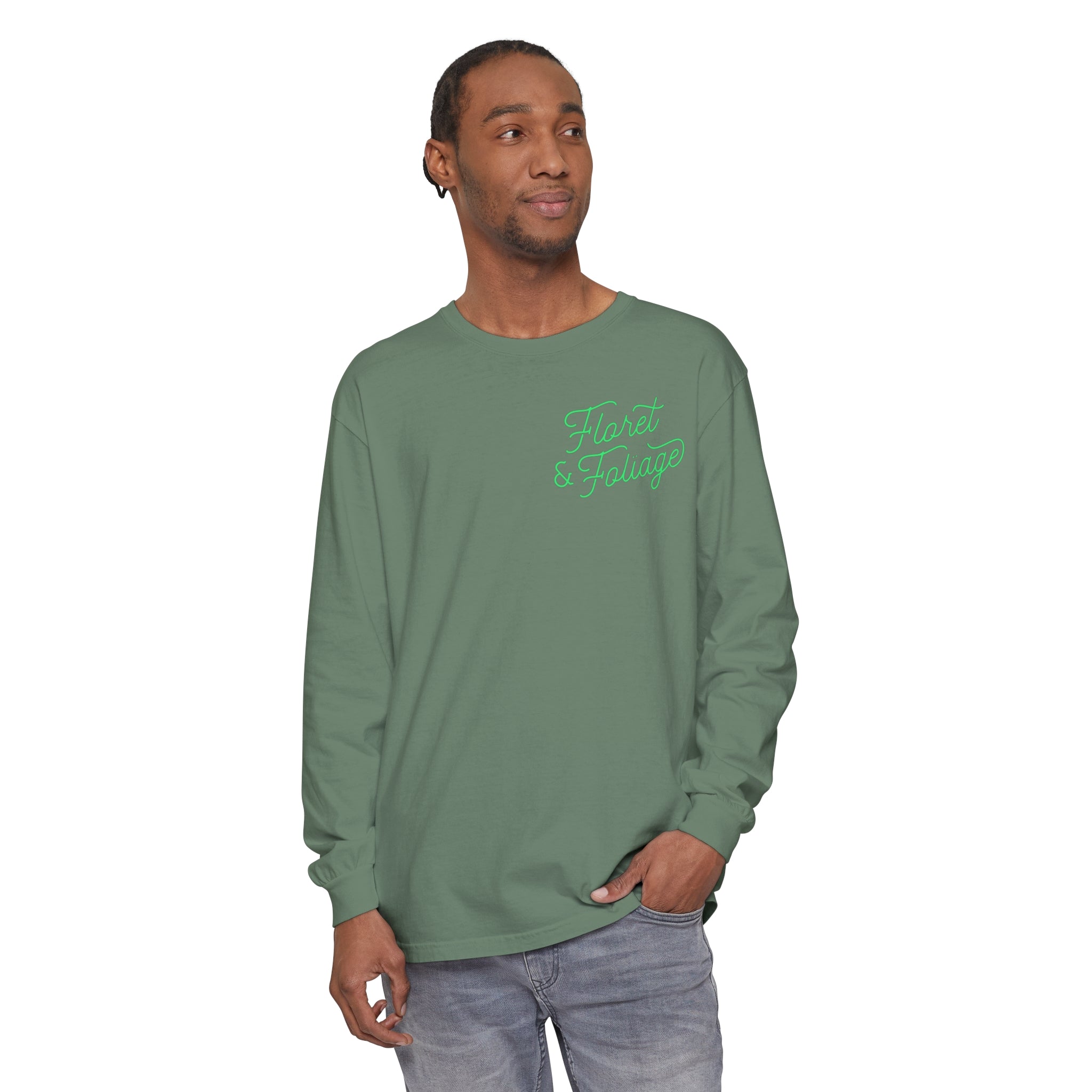 You Deserve Flowers Long Sleeve T-Shirt - Floret + Foliage Flower delivery in Fargo, North Dakota