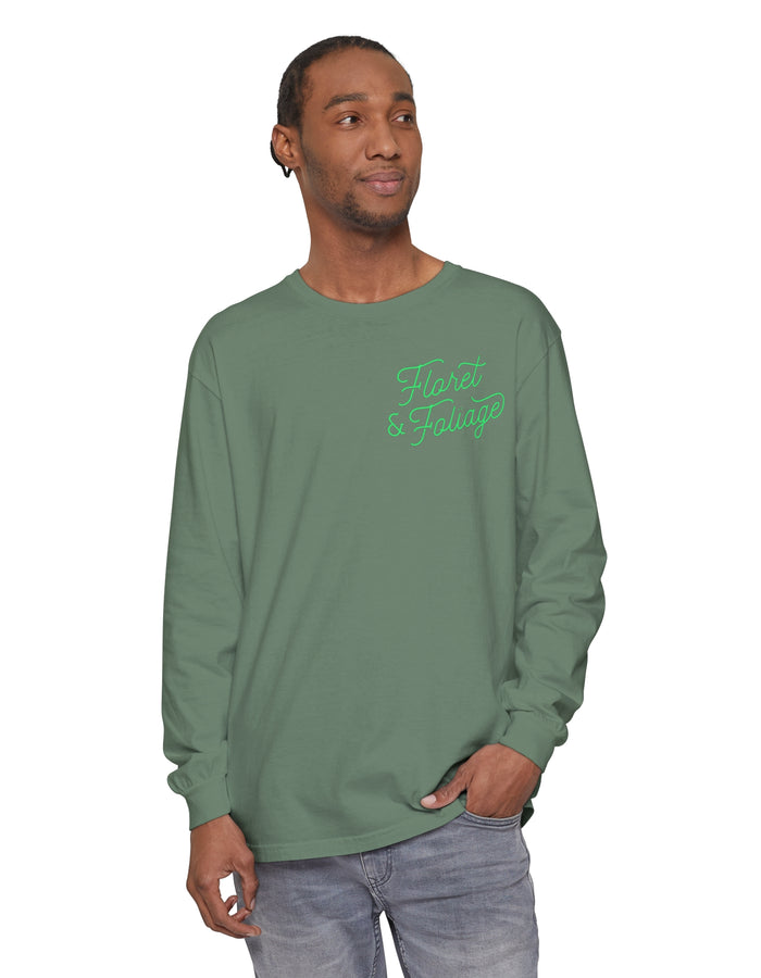 You Deserve Flowers Long Sleeve T-Shirt - Floret + Foliage Flower delivery in Fargo, North Dakota