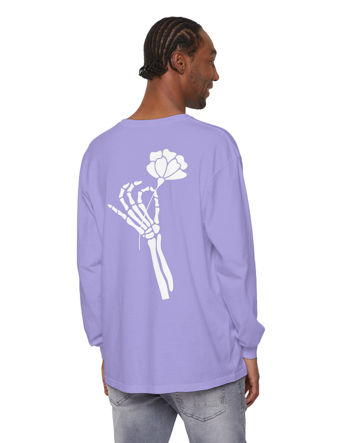 Skeleton Long Sleeve T-Shirt - Floret + Foliage Flower delivery in Fargo, North Dakota