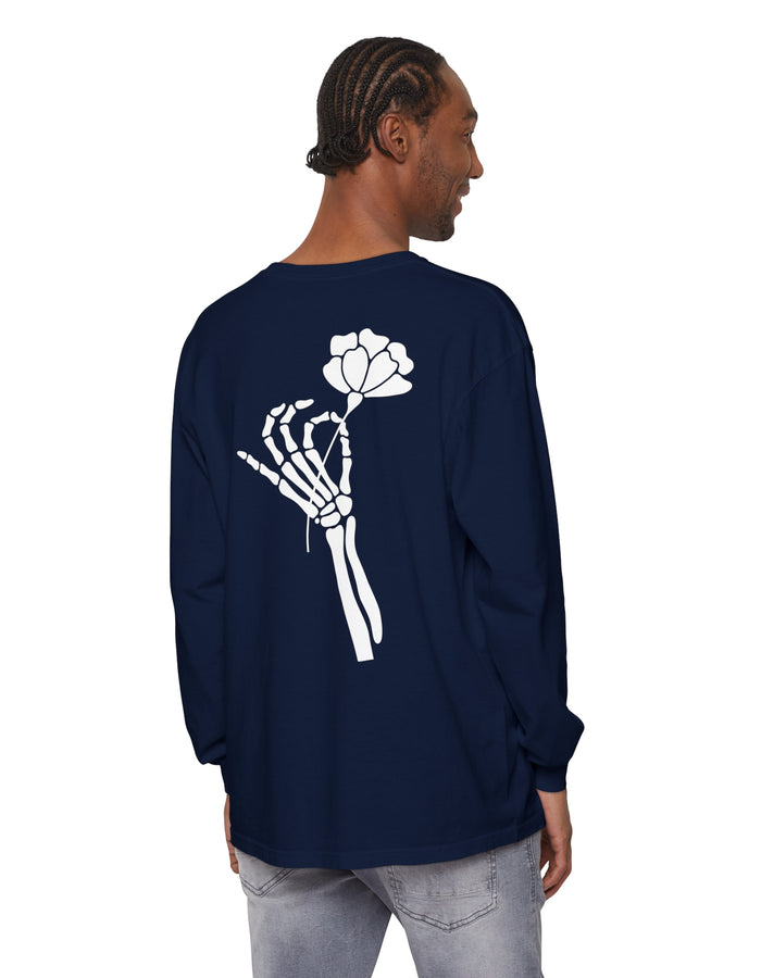 Skeleton Long Sleeve T - Shirt - Floret + Foliage Flower delivery in Fargo, North Dakota