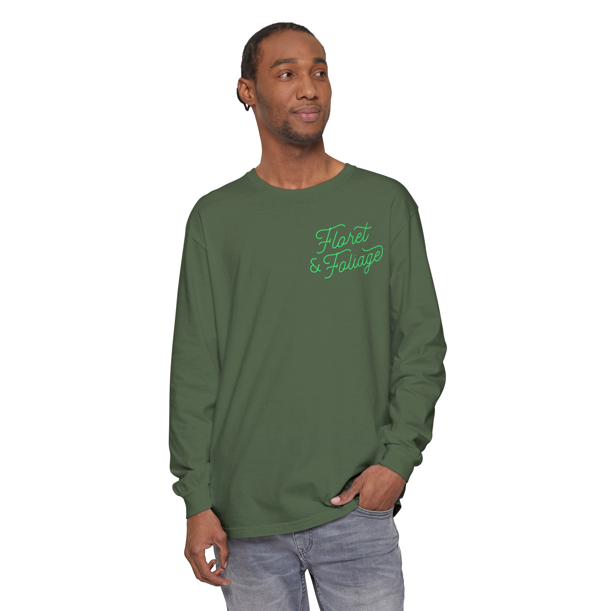 You Deserve Flowers Long Sleeve T-Shirt - Floret + Foliage Flower delivery in Fargo, North Dakota