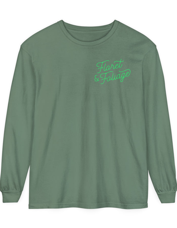 You Deserve Flowers Long Sleeve T-Shirt - Floret + Foliage Flower delivery in Fargo, North Dakota