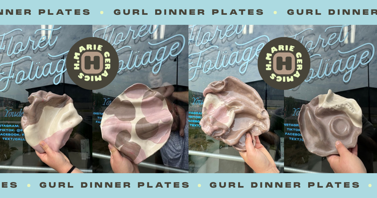 Girl Dinner Plate Party
