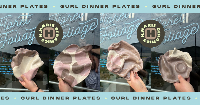 Girl Dinner Plate Party