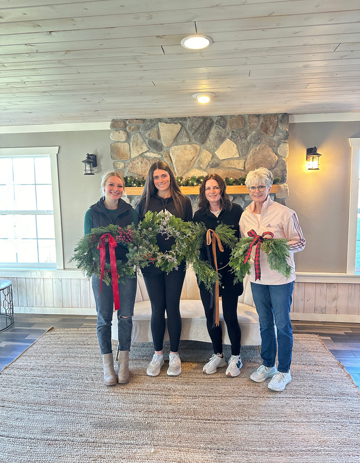 Wreath, Wreath it up! at Jasper Hotel!  Floret + Foliage