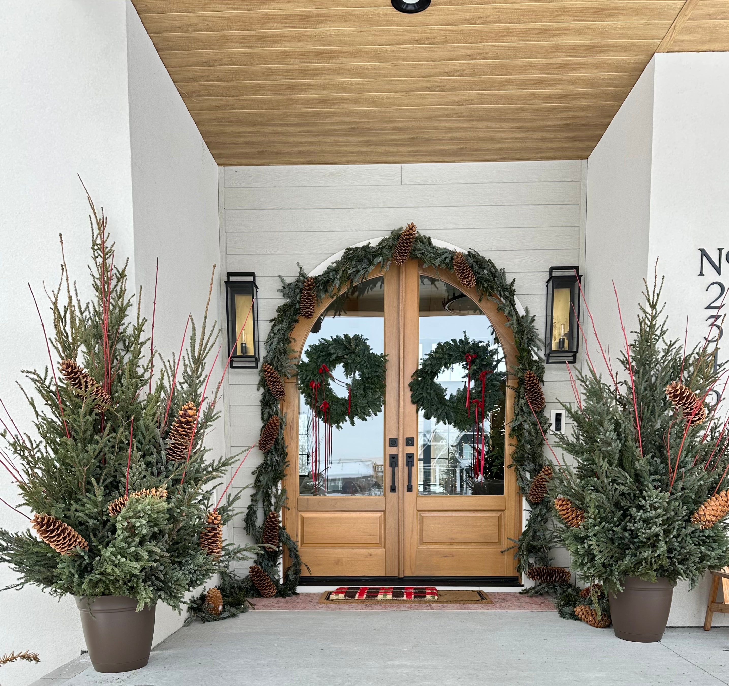 Porch Pots in Fargo, North Dakota  Floret + Foliage