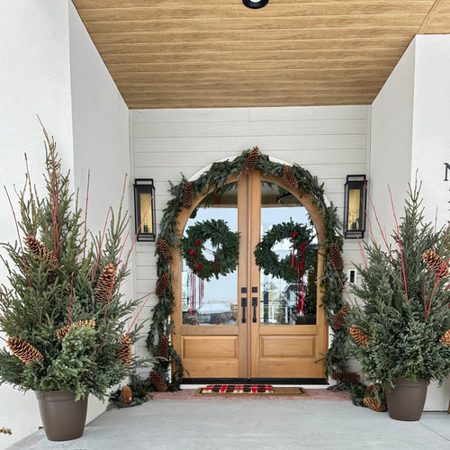 Porch Pots in Fargo, North Dakota  Floret + Foliage