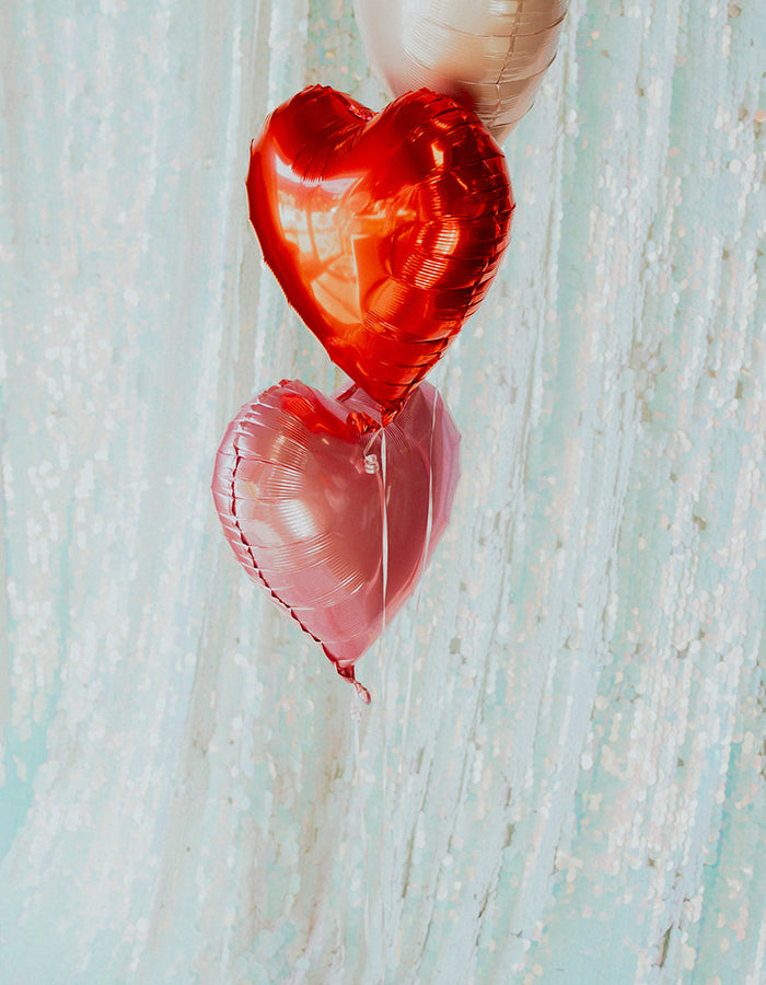 ❤️‍🔥Three Heart Balloon Bouquet