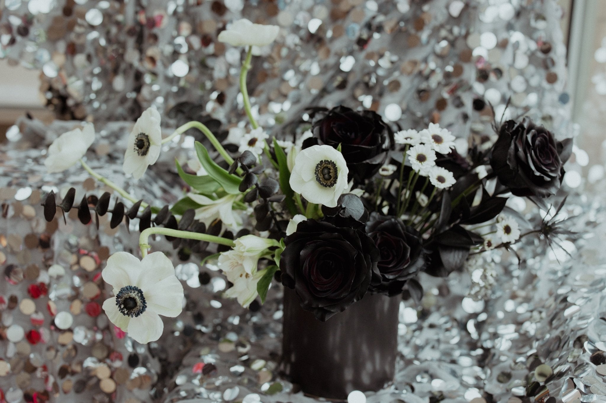 Blackest Heart Valentine's Day Flowers 🖤  Floret + Foliage