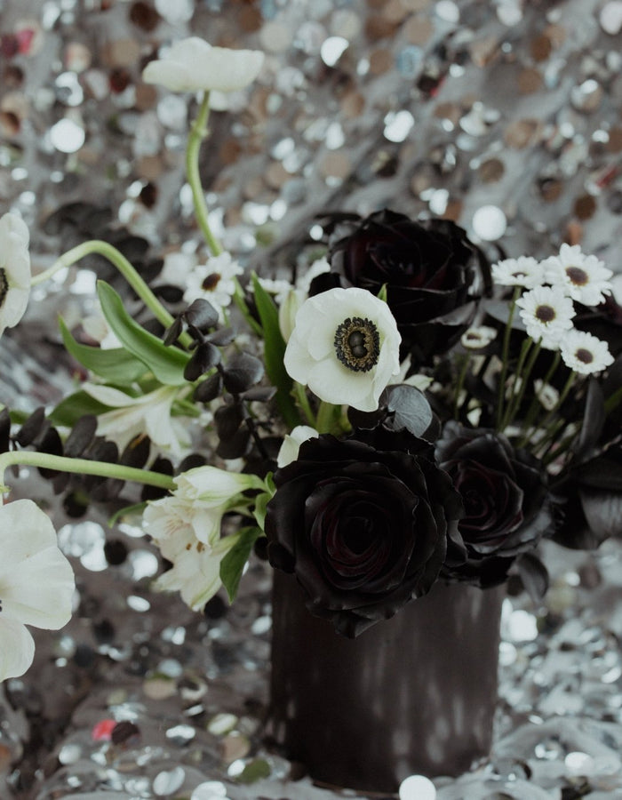 Blackest Heart Valentine's Day Flowers 🖤  Floret + Foliage